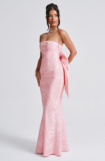 Felicity - Pembe Maxi Elbise