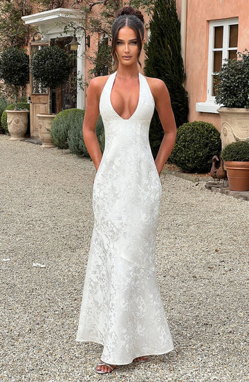 Josephine - Beyaz Maxi Elbise