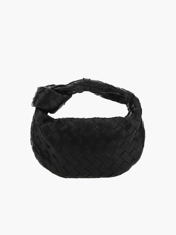 Woven Mini Boy Vegan Deri Çanta