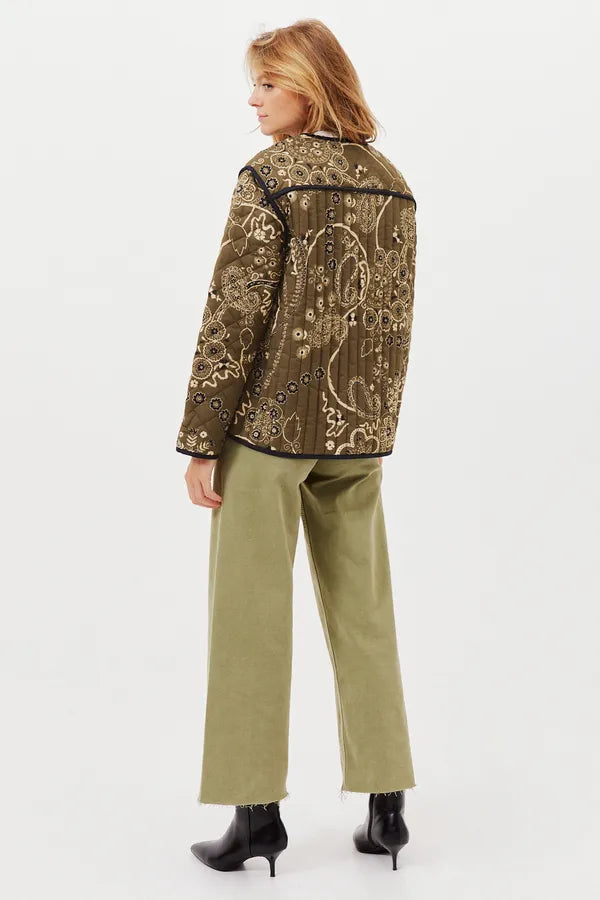 Padded Kapitone Ceket