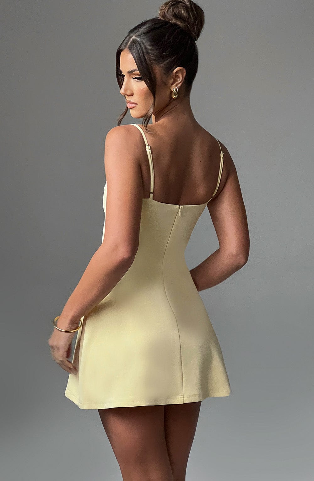 Dakota - Sarı Mini Elbise