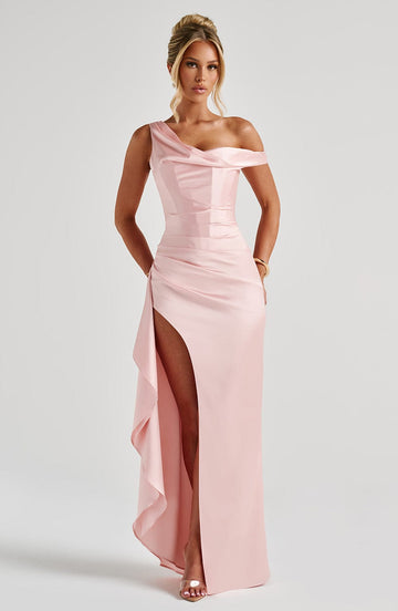 Juliene Maxi Elbise - Pembe