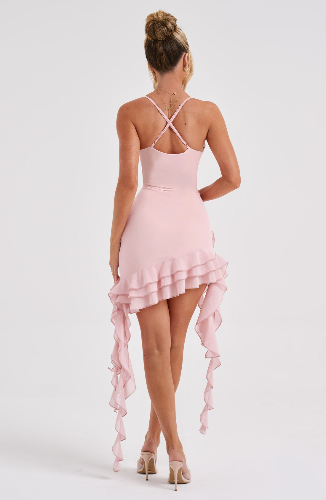 Lilabelle Mini Elbise - Pembe