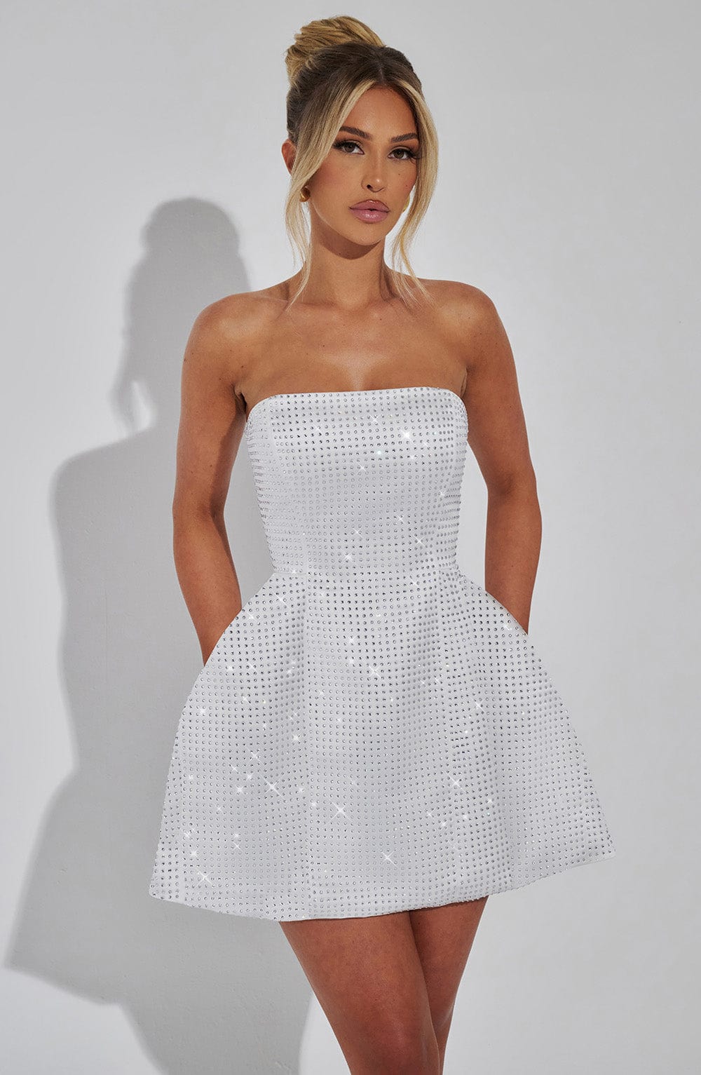 Paloma - Beyaz Mini Elbise
