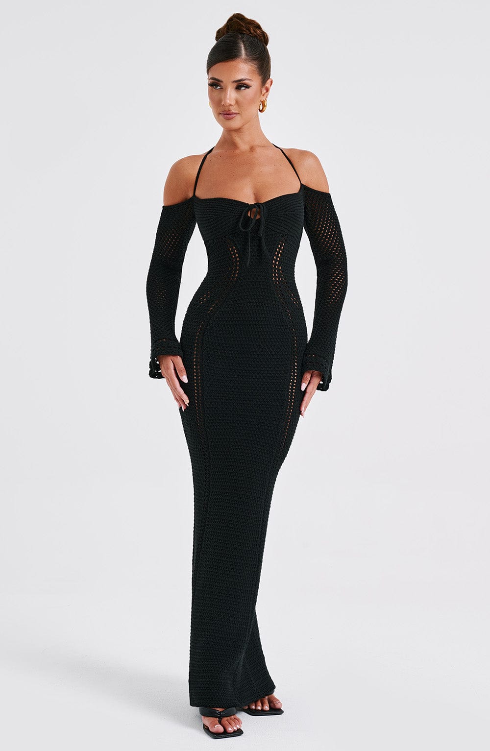 Samariah - Siyah Maxi Elbise
