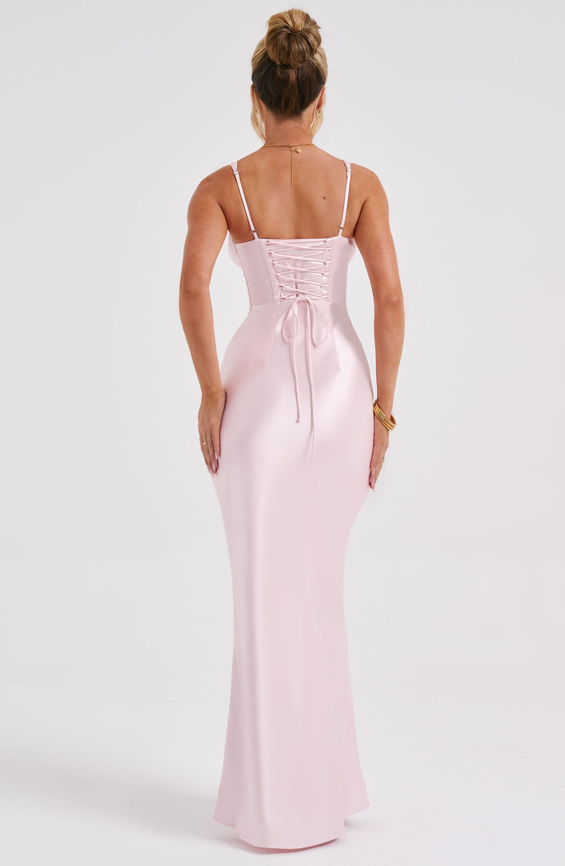 Shae - Pudra Maxi Elbise