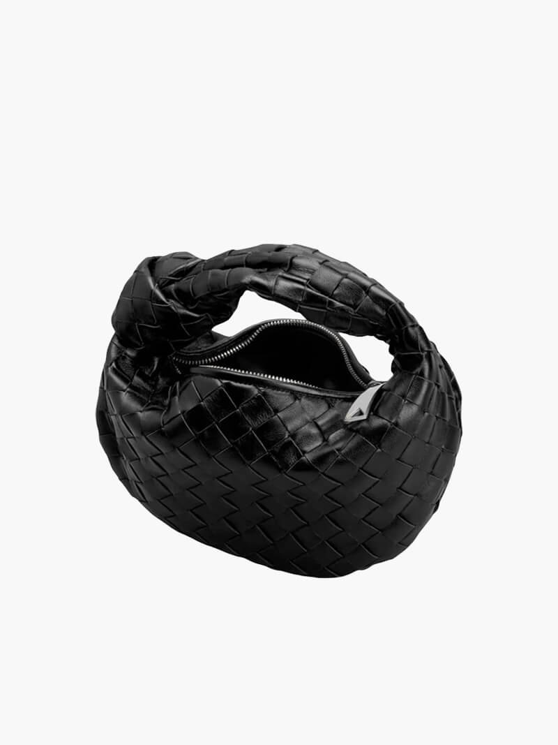 Woven Mini Boy Vegan Deri Çanta